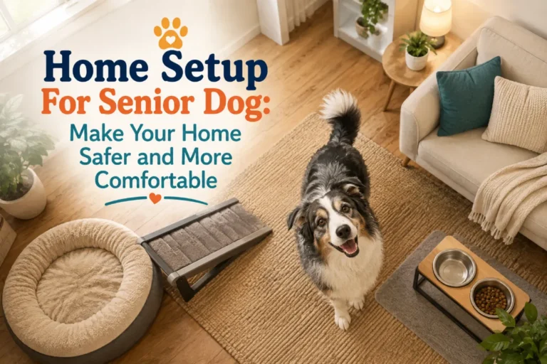 Home Setup For Senior Dog: Make Your Home Safer and More Comfortable