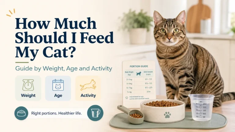 How Much Should I Feed My Cat? Guide by Weight, Age and Activity