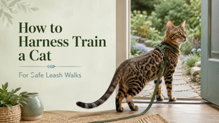 How to Harness Train a Cat for Safe Leash Walks