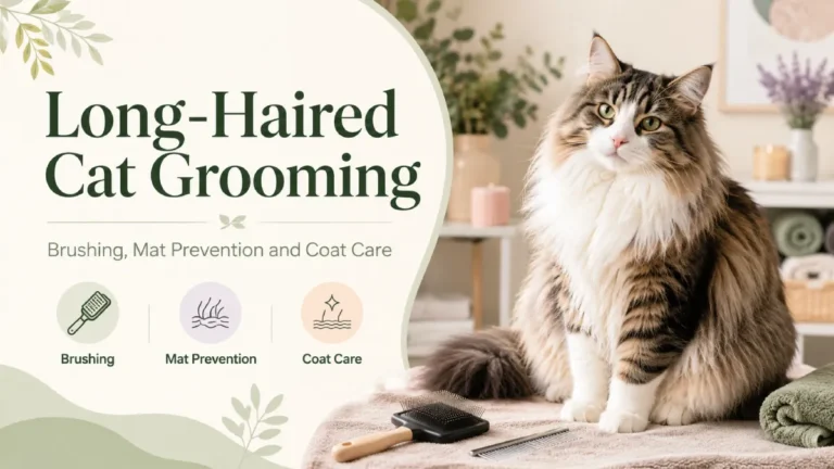 Long-Haired Cat Grooming: Brushing, Mat Prevention and Coat Care