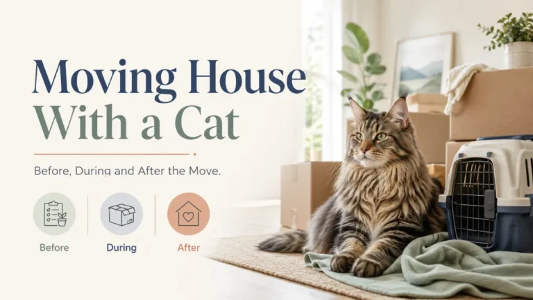 Moving House With a Cat: Before, During and After the Move