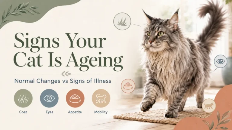 Signs Your Cat Is Ageing: Normal Changes vs Signs of Illness