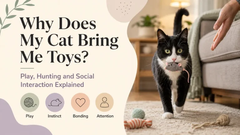 Why Does My Cat Bring Me Toys? Play, Hunting and Social Interaction Explained