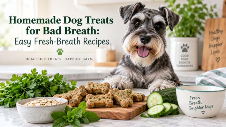 Homemade Dog Treats for Bad Breath: Easy Fresh-Breath Recipes