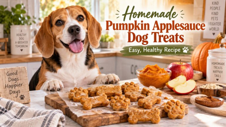Homemade Pumpkin Applesauce Dog Treats: Easy, Healthy Recipe